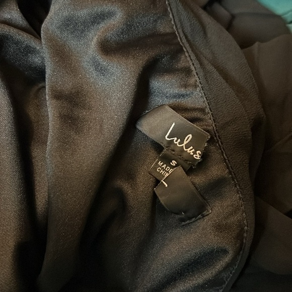 NWOT Divine Charm Black Pleated One-Shoulder Maxi Dress - Picture 8 of 8